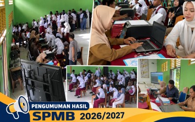PENGUMUMAN HASIL SISTEM PENERIMAAN MURID BARU (SPMB) SMP NEGERI 1 PELEPAT ILIR Tahun Pelajaran 2026/2027